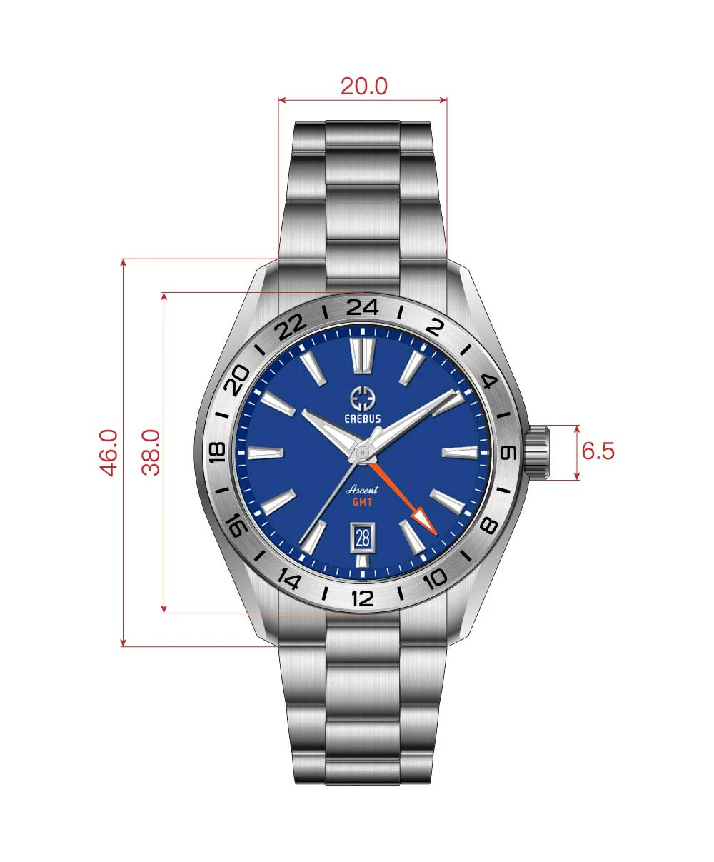 ASCENT 40 GMT Blue - Image 8