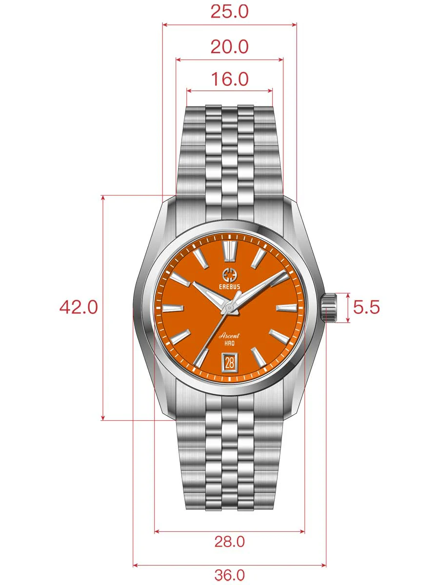 ASCENT HAQ 36 Orange Enamel - Image 7