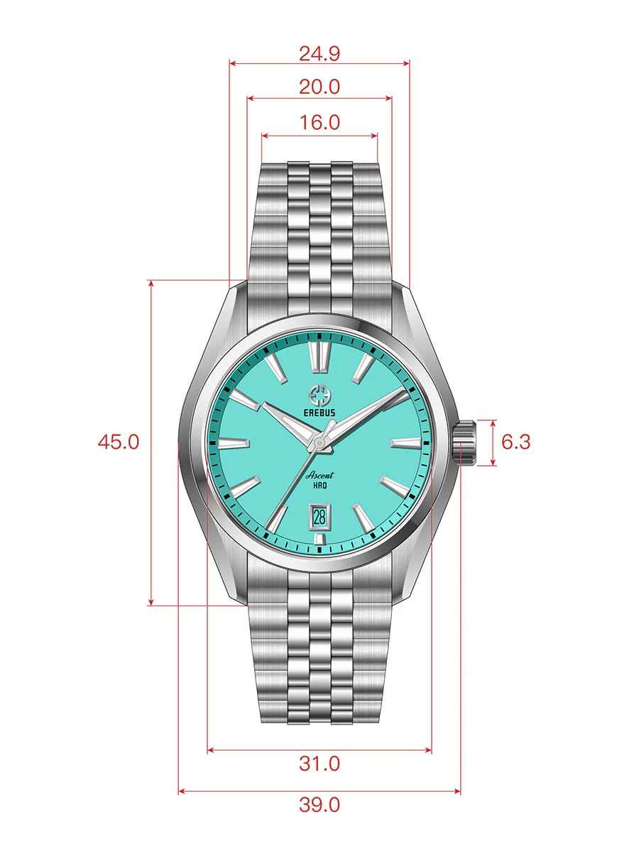 ASCENT HAQ 39 Duck Egg Blue Enamel - Image 6