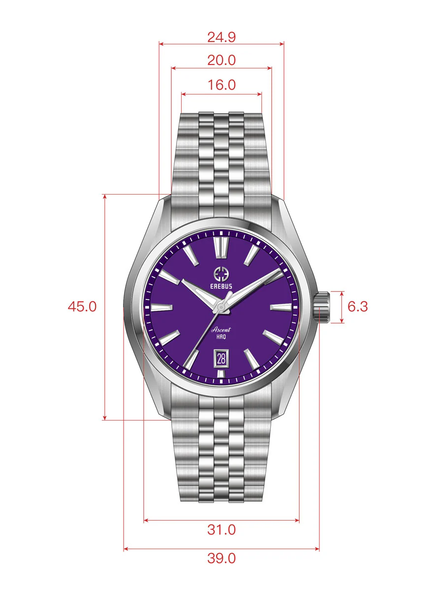 ASCENT HAQ 39 Purple Enamel - Image 6