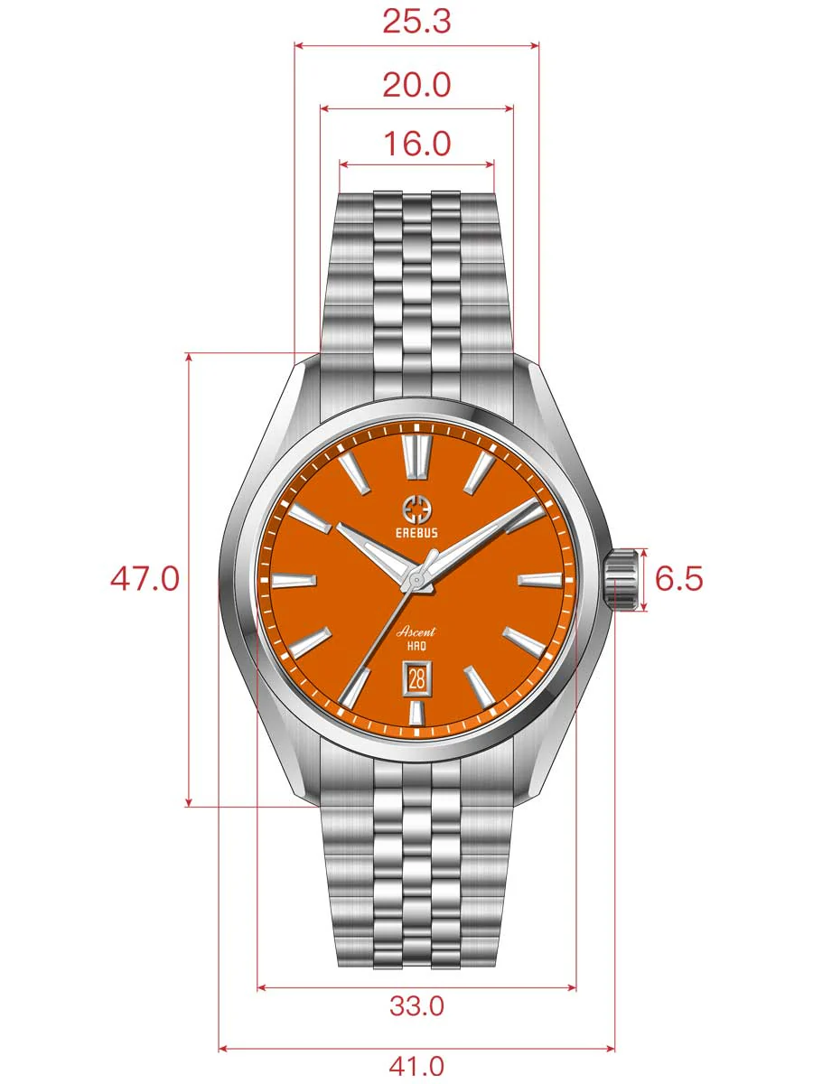 ASCENT HAQ 41 Orange Enamel - Image 7